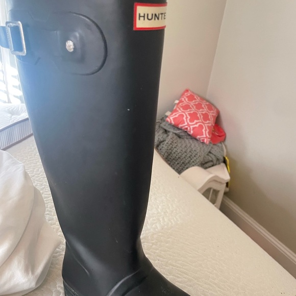Matte Black Hunter Boots Standard - Picture 2 of 3